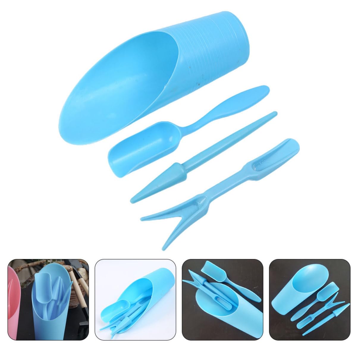 Gardening Tools Usa - Pá de balde durável de plástico