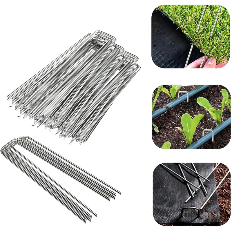 Gardening Tools Used For Weeding - 10 Peças Pregos de Jardim em