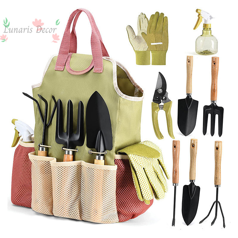 Gardening Tools Set Gift - Conjunto de ferramentas de jardim com