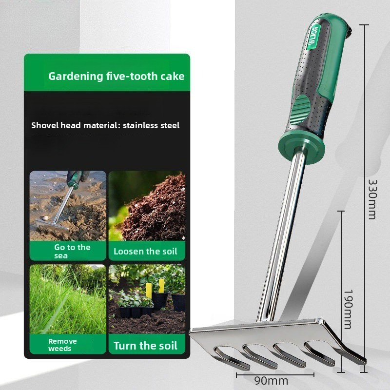 Conjunto de 5 Ferramentas de J - Spade Digging Fork avaliação e preço