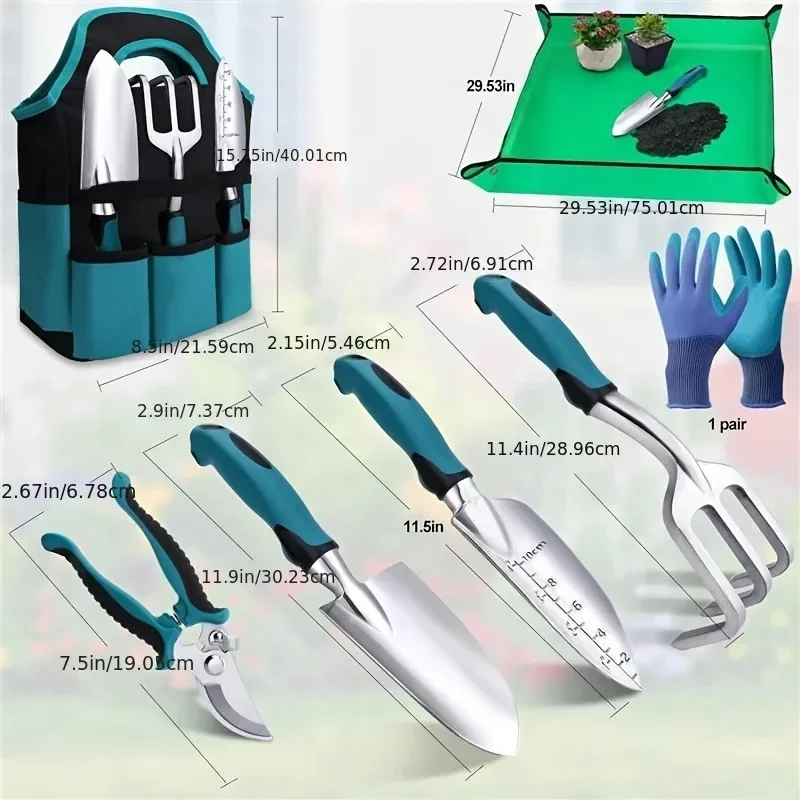 Conjunto de 7 Ferramentas Manu - Spade Digging Fork avaliação e preço