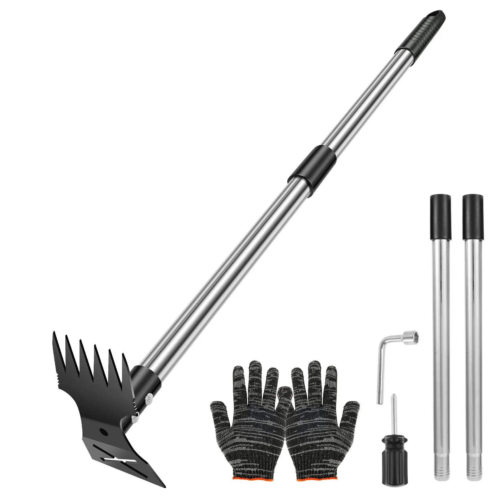 Ancinho de palha de jardim, aç - Gardening Tools To Remove Weeds avaliação e preço