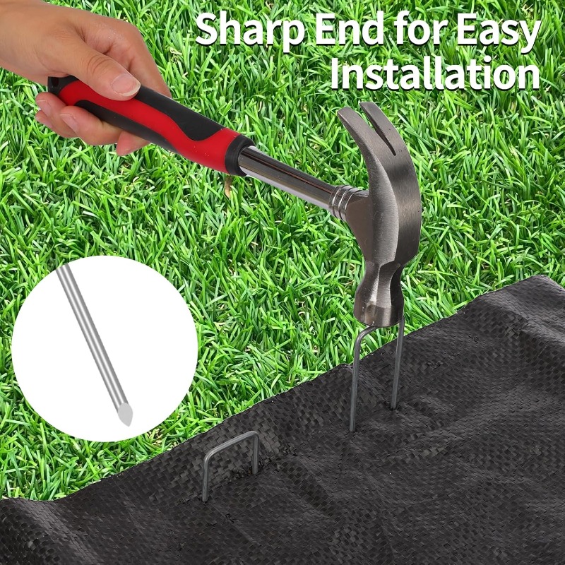 10 Peças Pregos de Jardim em F - Gardening Tools Used For Weeding avaliação e preço