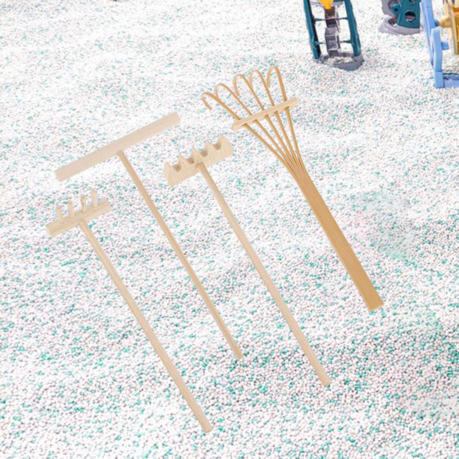 4 peças ancinho jardim areia m - Gardening Tools Set Gift avaliação e preço