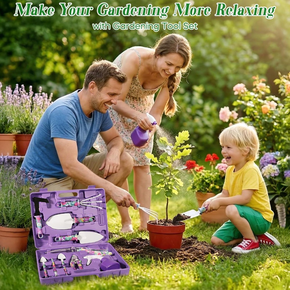 Conjunto de 10 Ferramentas de  - Gardening Tools Set Gift avaliação e preço