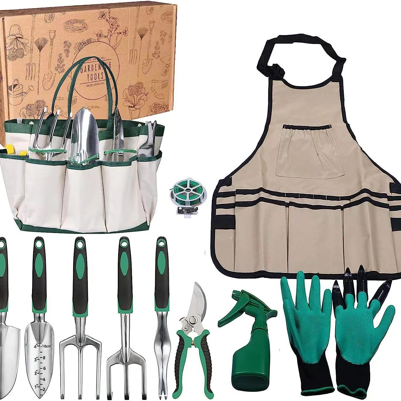 Conjunto de Ferramentas de Jar - Gardening Tools Set Gift avaliação e preço