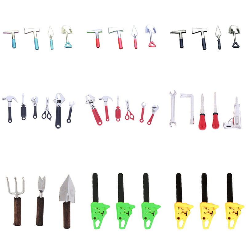 3/4/5/6pcs casa de bonecas kit - Gardening Tools Usa avaliação e preço