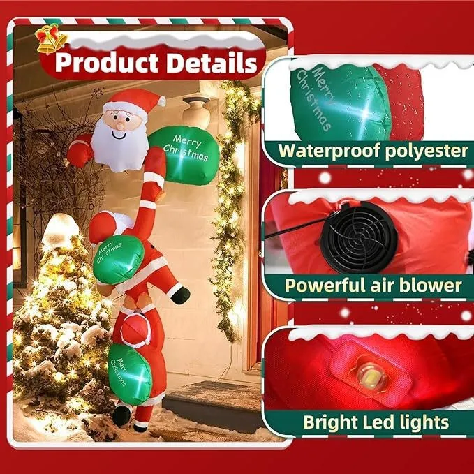 Decoração inflável de Natal co - Gardening Tools For Elderly avaliação e preço