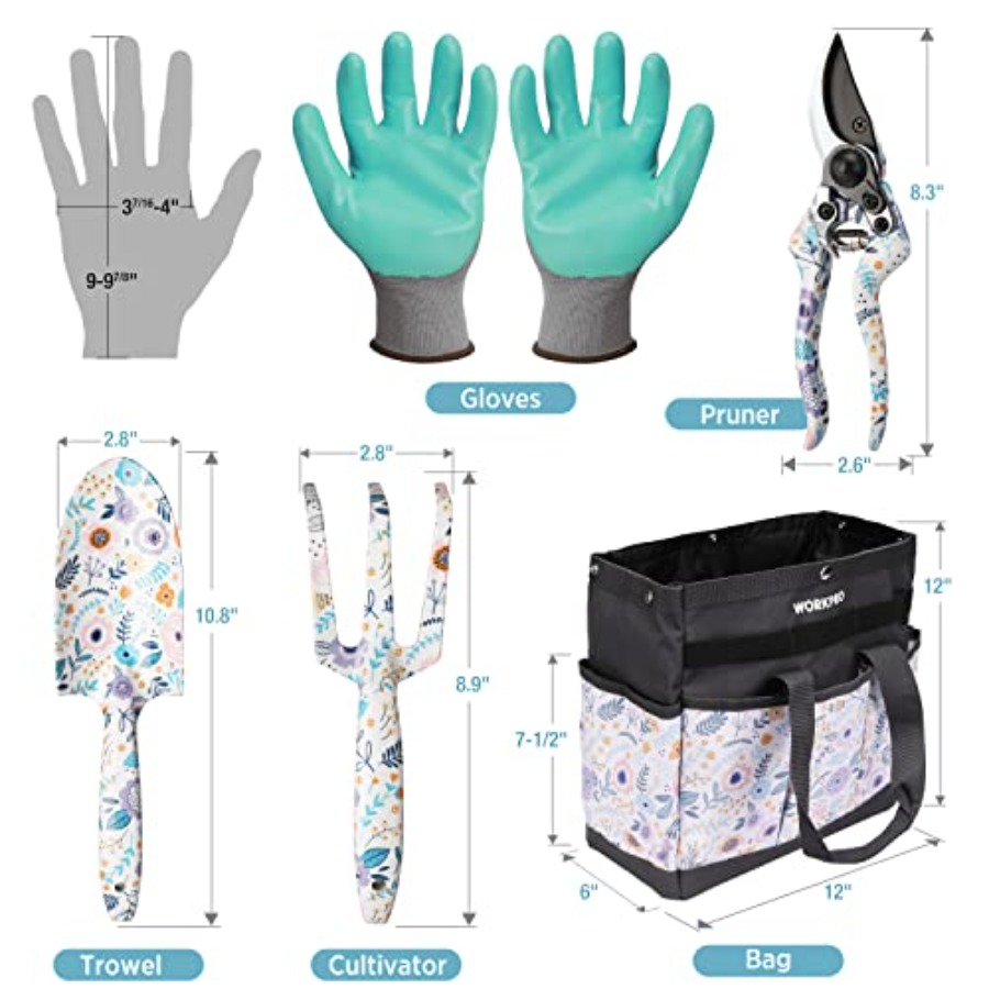 Conjunto de Ferramentas de Jar - Gardening Tools Set Gift avaliação e preço